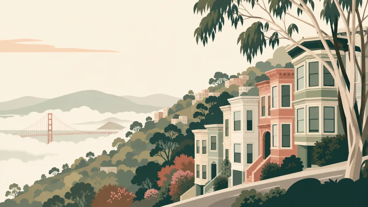 Illustration of small and micro wedding venues for 50 or fewer guests in the San Francisco Bay Area area