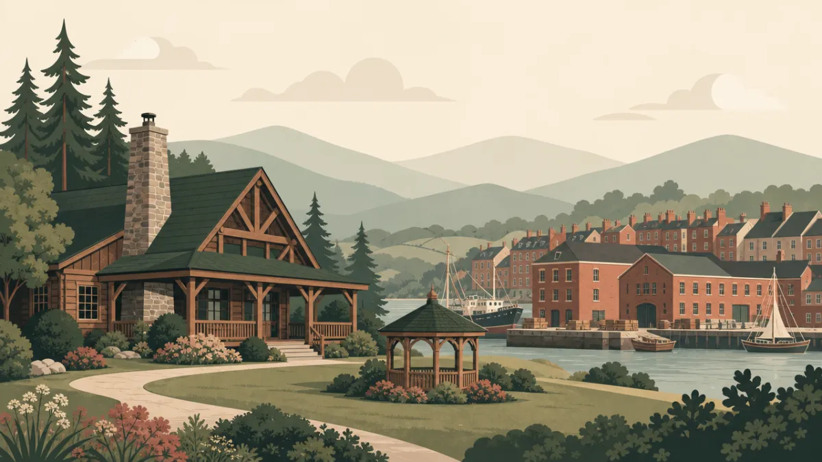 Illustration of state park venues in the Baltimore area