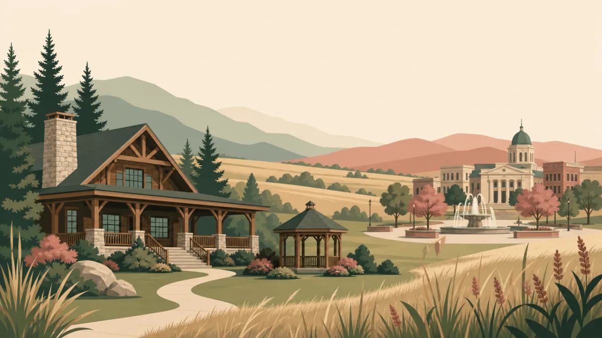 Illustration of state park venues in the Kansas City area