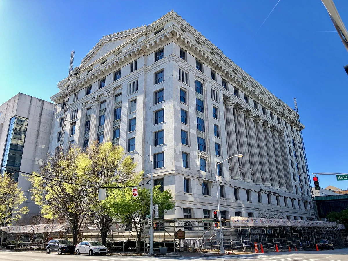 The Fulton County Courthouse in Atlanta