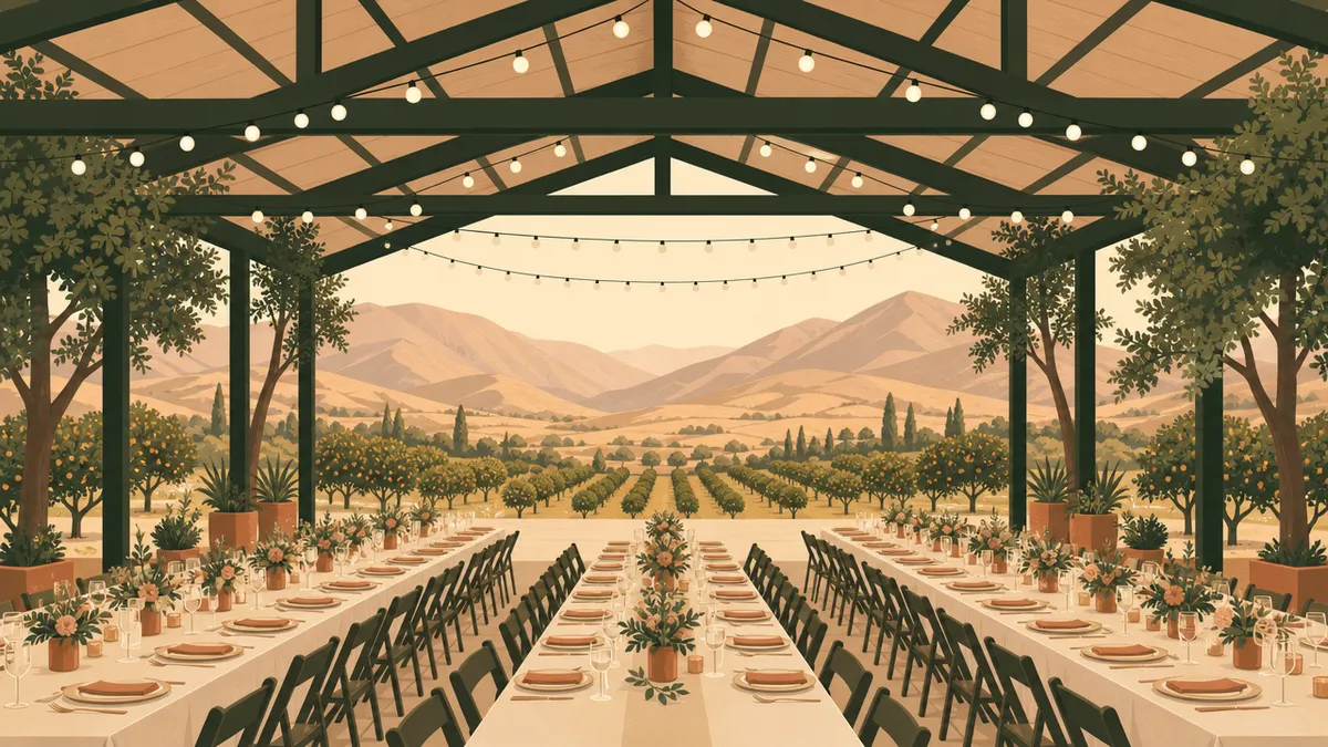 Illustration of venues that seat 50 or more in the Riverside-San Bernardino area