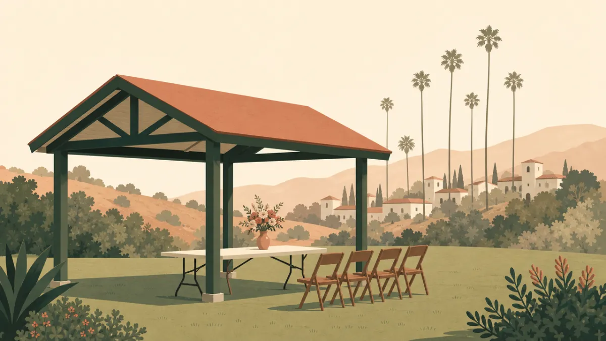 Illustration of venues that start under $1,000 in the Los Angeles area